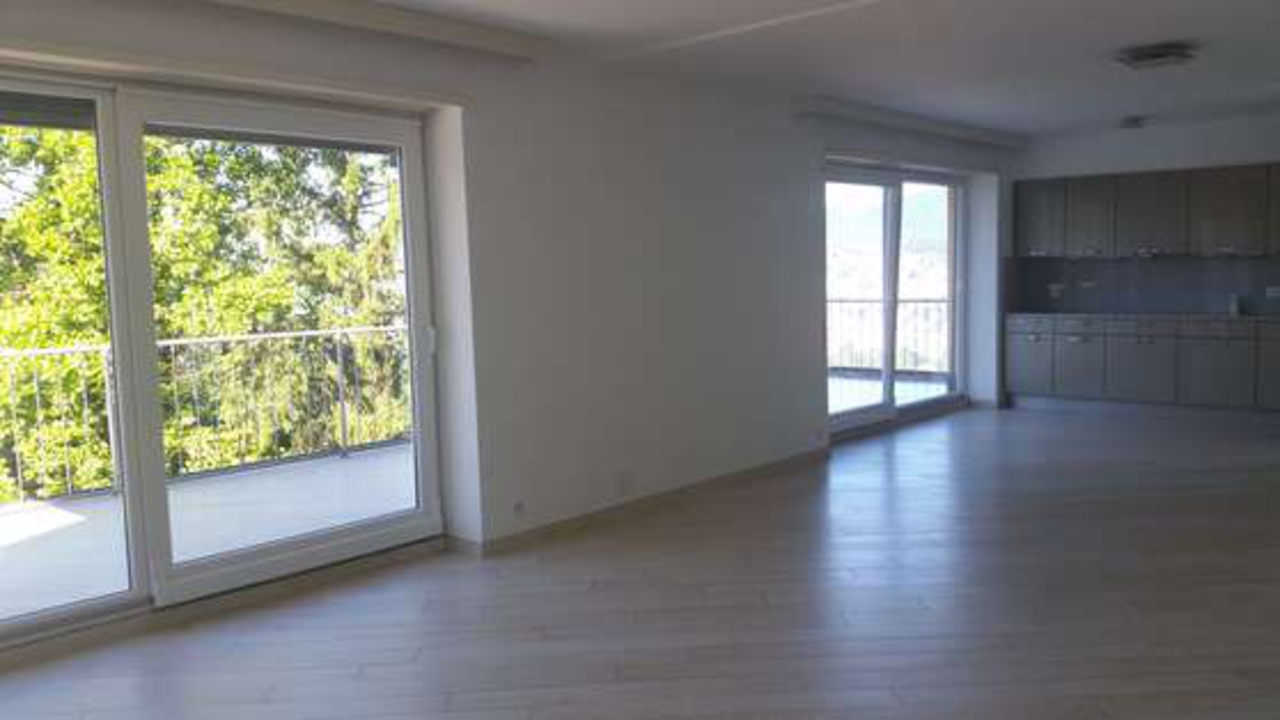 Soggiorno , Attikawohnung zu vermieten, 6977 Ruvigliana