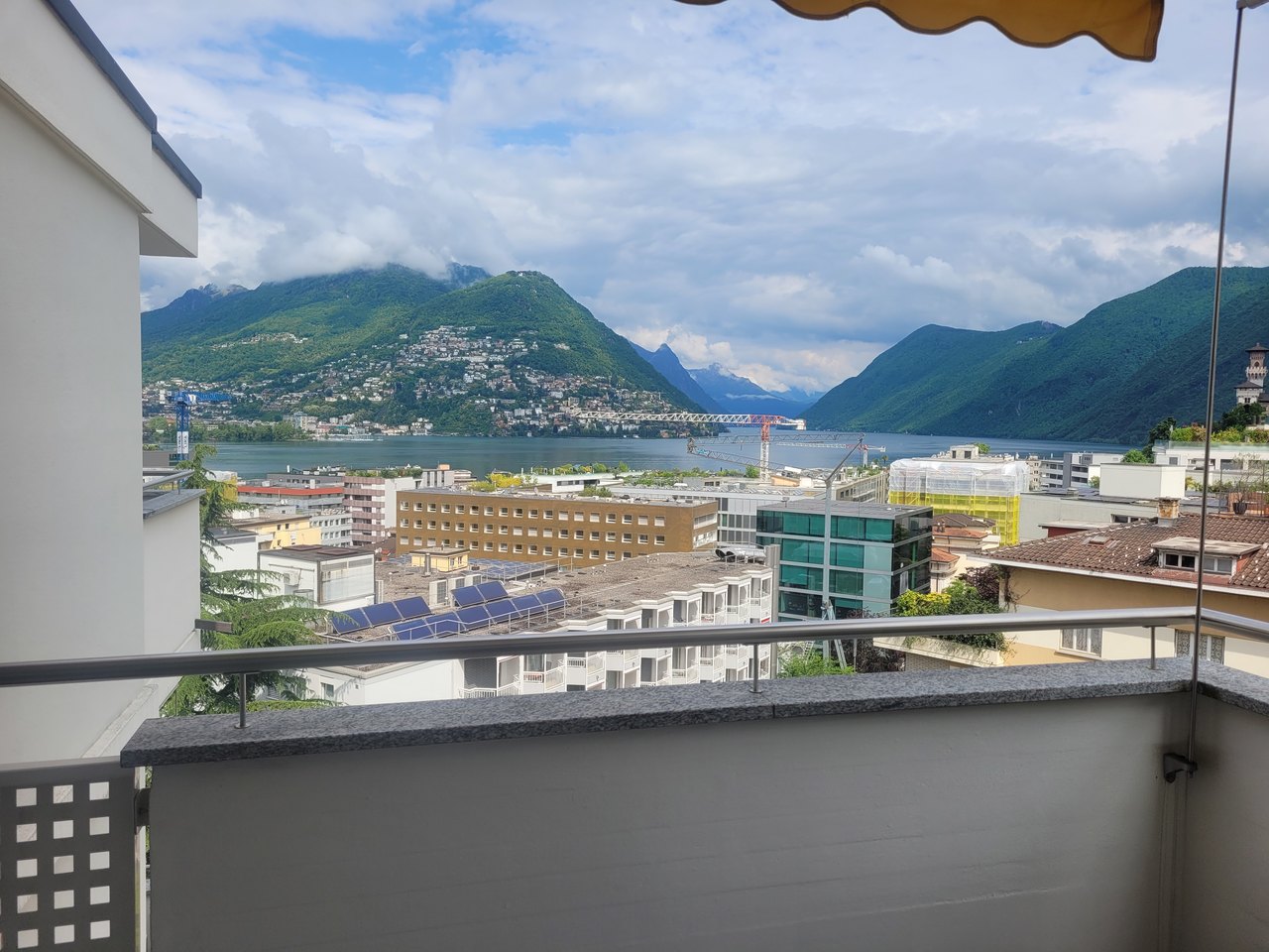 Herrliche Panoramaaussicht von Terrasse , Attico vendita, 6900 Paradiso