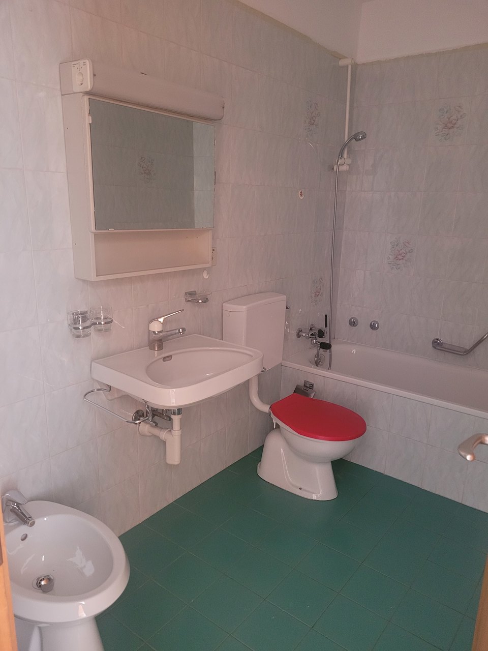 Badezimmer mit Wanne und Bidet , Attico vendita, 6900 Paradiso